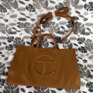 Telfar Medium Tan Shopping Bag